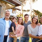 Happy family after purchasing homes for sale in Middletown NJ